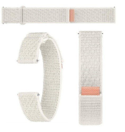 Bracelet tissu Samsung un clic 20 mm S/M pour Galaxy Watch 4/5/6 - Photo 2 sur 2
