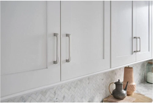 Jeffrey Alexander 264-128SN Alvar 5" Center to Center Handle - Satin Nickel - Picture 3 of 4