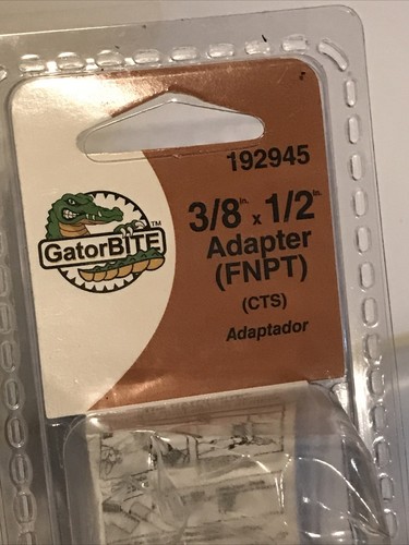 2 Stück GatorBite 3/8 x 1/2 Adapter (FNPT) - Bild 4 von 4