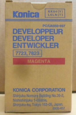 Konica Minolta 7723 7823 Developer Developer Magenta for 7723 7823 CF900 Original Packaging B