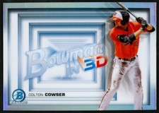 2022 Bowman Chrome Colton Cowser #B3D-20 Bowman in 3D