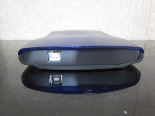 Iomega Zip 250 Z250USBPCMBP External Disk Drive USB Tested Blue Gray - Picture 5 of 8