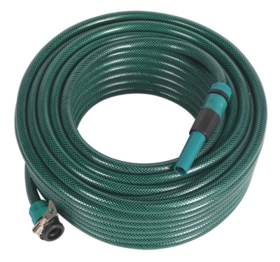 Sealey GH30R Garten Wasserschlauch Rohr 30mtr mit Armaturen