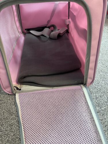 PETSFIT Large Soft Pet Carrier for Dogs & Cats (50x33x33cm) - Extendable, Foldab - Picture 10 of 10
