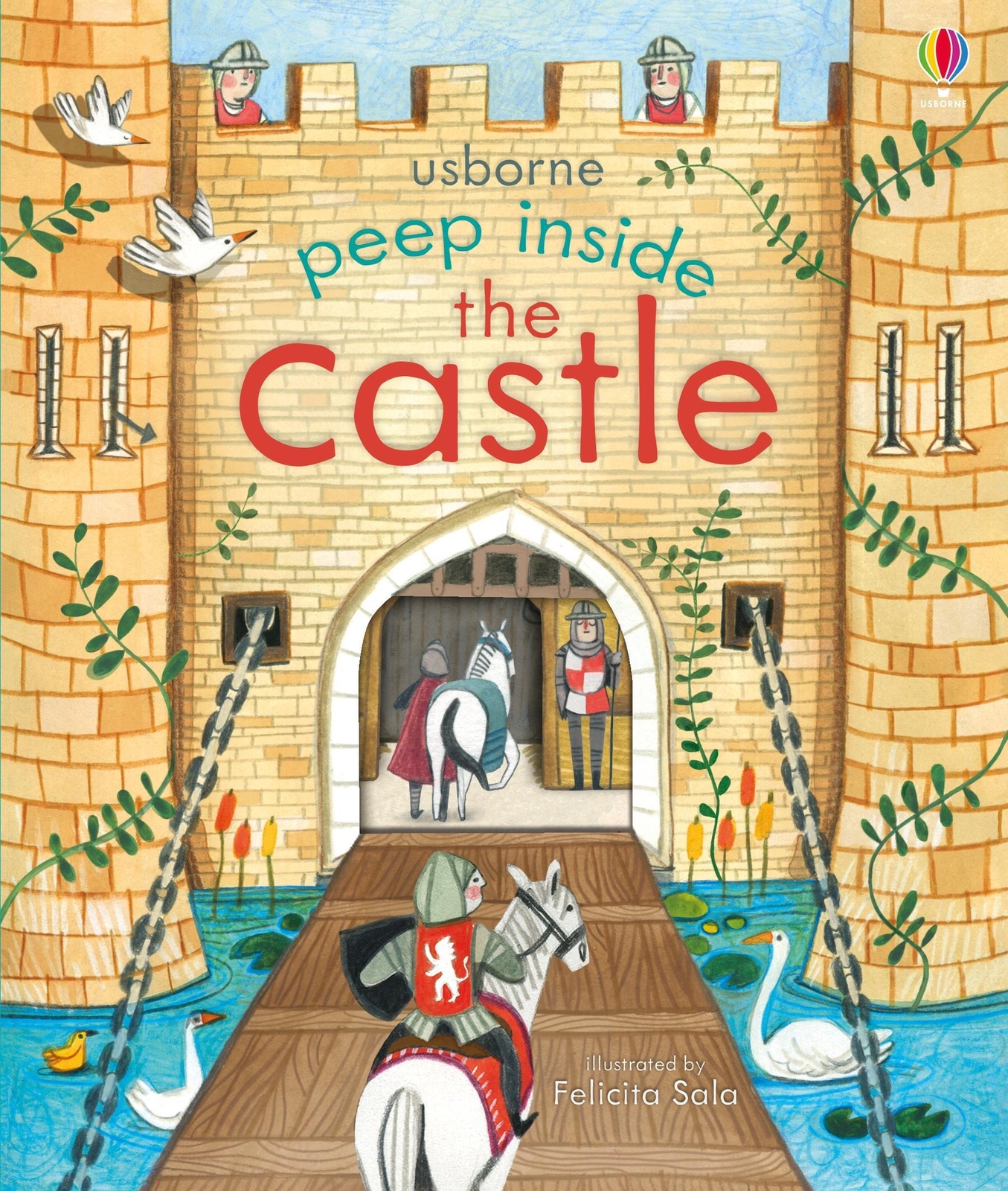 Thumbnail - Peep Inside The Castle | Anna Milbourne | Buch | 14 S. | Englisch |