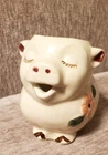 VTG Shawnee SMILEY The Pig Figural Creamer Pitcher USA Pottery 4.5 Inch