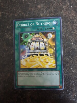 Double Or Nothing Spell 1st Edition YuGiOh Card GENF-EN046 | eBay