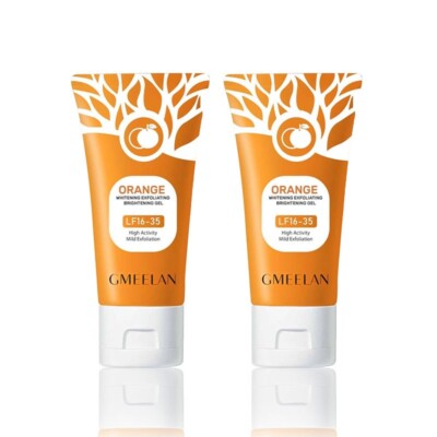 2X GMEELAN Orange Enzymes Peeling Aufhellendes Gel Gesichtspeeling 50g.