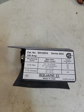 SQUARE D SN100FA 100 AMP GROUNDABLE NEUTRAL ASSEMBLY SN100FA