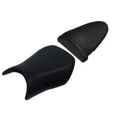 Driver & Passenger Seat Fit For Kawasaki Ninja ZX6R ZX600 ZX636 2005-2006 Black