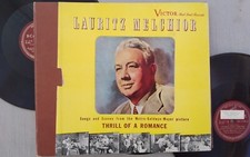 Lauritz Melchior 78rpm Set Victor Records #M-990 Thrill Of Romance M-G-M Picture