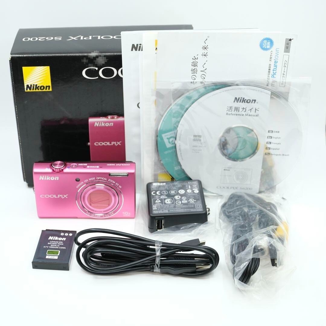 デジタルカメラ Nikon COOLPIX S6200 Pink s-l400.jpg