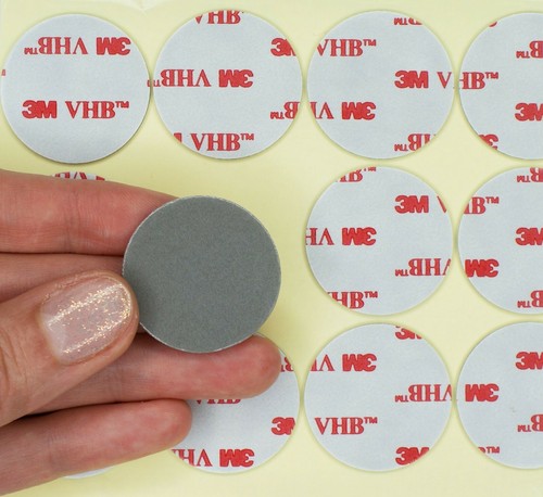 ALMOHADILLAS DE DOBLE CARA GRISES PEQUEÑAS Y GRANDES DE 3M VHB ~ 1,1 mm de espesor ~ cinta autoadhesiva - Imagen 12 de 17