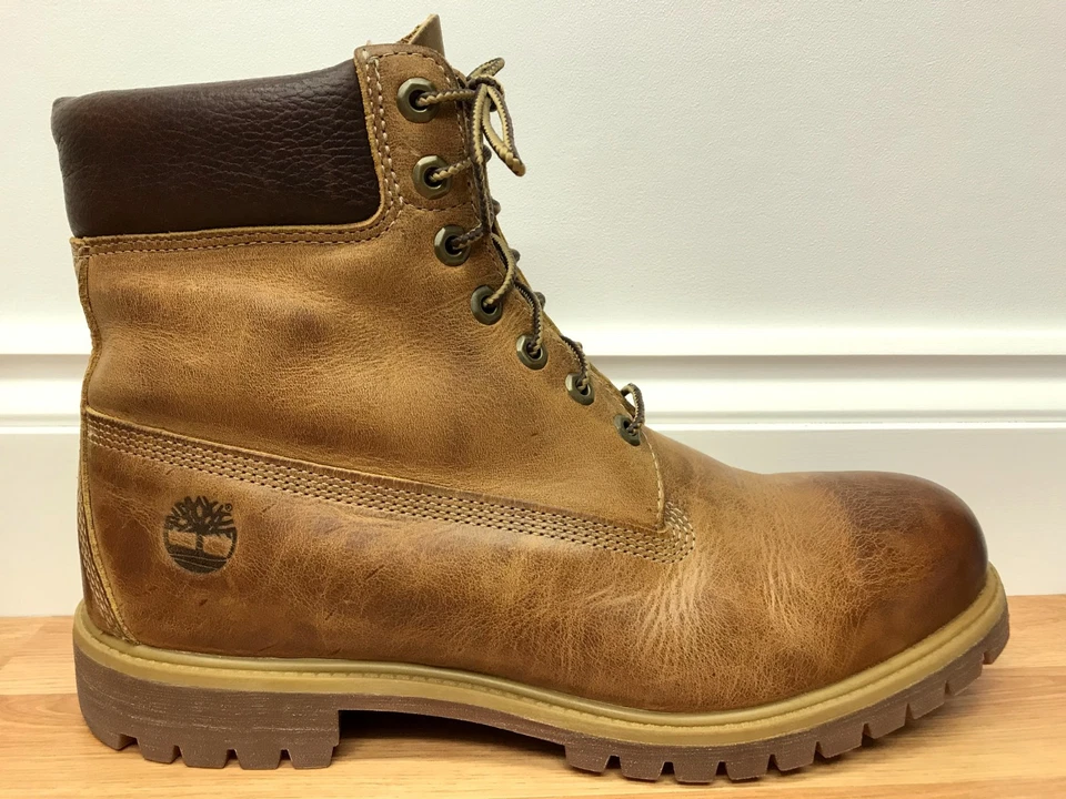 Timberland Premium Heritage Classic 6-Inch Leather Boots UK Size 11.5W, photo 2 of 5