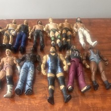WWE Wrestling Action Figures Mixed Lot of 18, Unboxed
