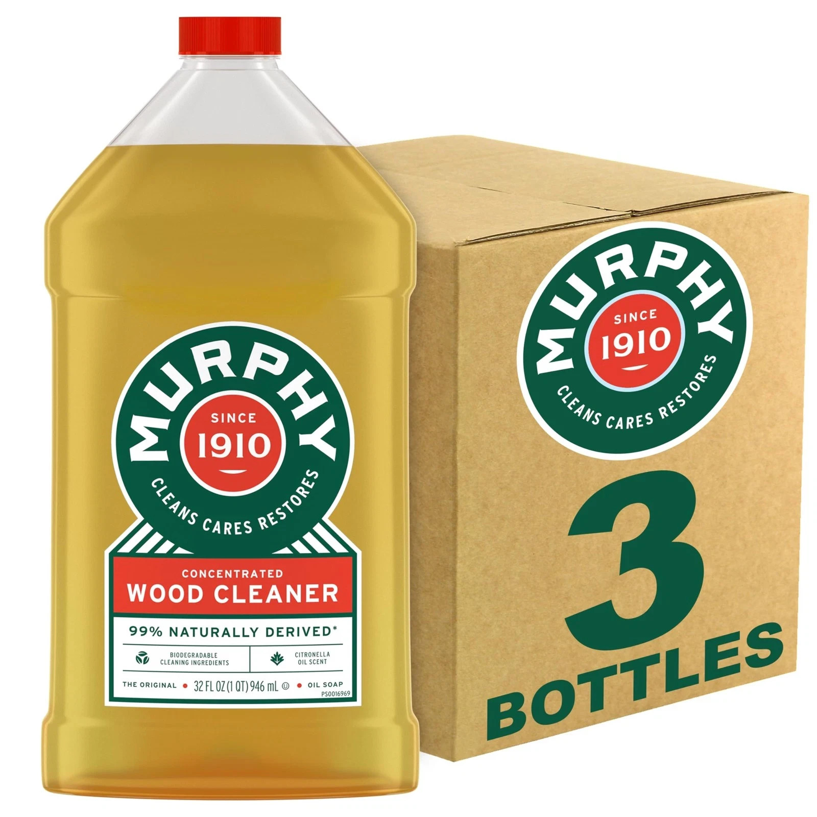 Soap Wood Cleaner, 32 Fluid Ounce (pack Of 3)