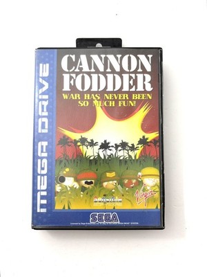 CANNON FODDER SEGA MEGA DRIVE SPIEL GETESTET FUNKTIONIERT  
