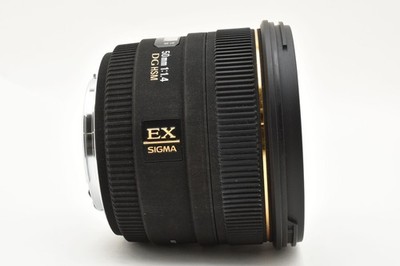 Sigma EX 50mm f/1.4 DG HSM AF Lens For Canon EF EOS 0078 | eBay