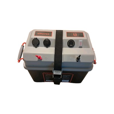 SUNAPEX SMART BATTERY BOX - NEW OPEN BOX 