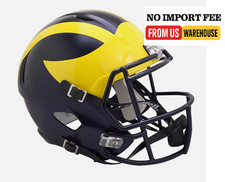 Michigan Wolverines Riddell Speed Full Size Replica Football Helmet