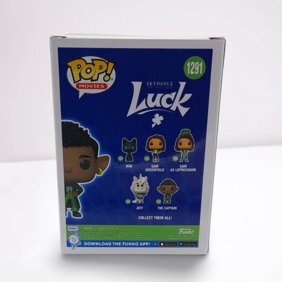 Funko Pop Le Capitaine Numero 1291 Luck Figurine Animation Collection - Photo 3/4
