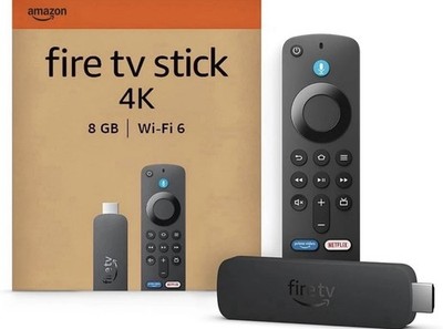 Amazon Fire TV Stick 4K | Streaming in UHD, Dolby Vision, HDR10+ | NEU & OVP