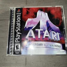 Atari Anniversary Edition Redux PS1 PlayStation 1 - Complete CIB *CLEAN