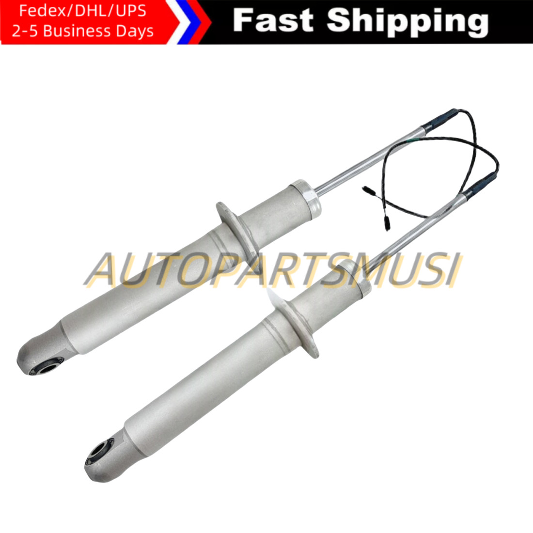 Pair Rear Shock Absorbers Struts 286946 For Maserati GranTurismo Sport MC 13-18