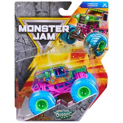 Monster Jam Series 47 Cyberflare Son-uva Digger 1:64 Scale Truck Die-Cast 2026