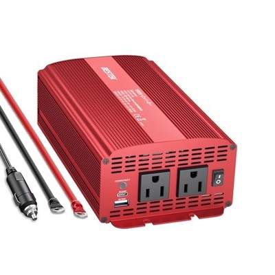 BESTEK MRI10010-PD 1000W Modifizierter Sinus Wechselrichter DC12V auf AC100V ...