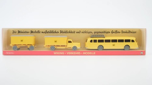 Wiking H0 189073 PMS Modelos de tráfico Set temático Post II | Condition: Gebraucht