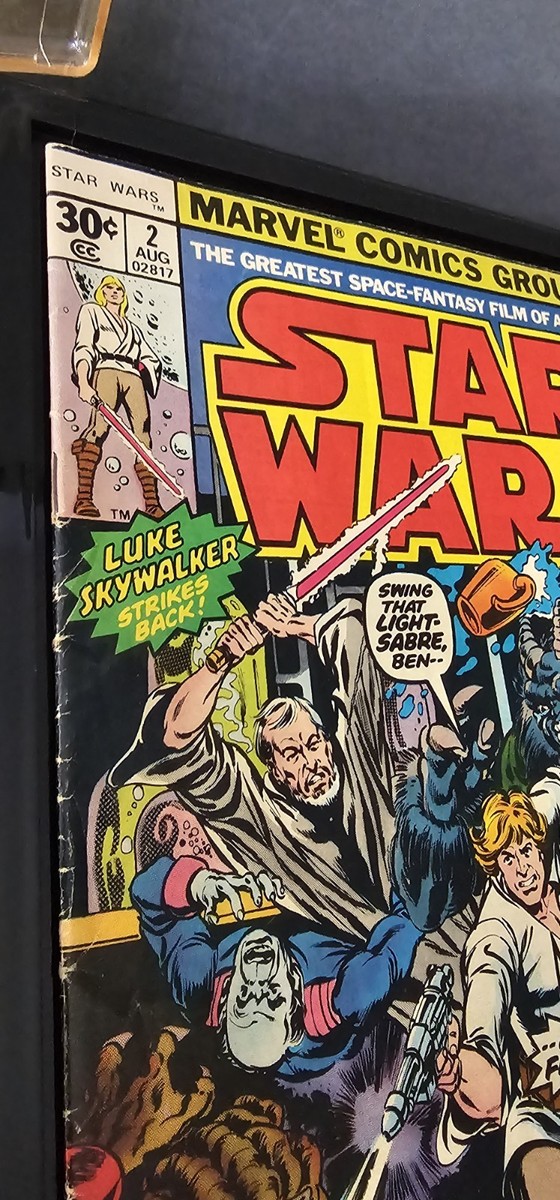 Marvel Star Wars Issue Number 2 Vol 1 Original August 1977 Luke