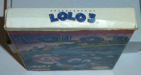 ADVENTURES OF LOLO 3 III - Empty Box Only, Nintendo NES
