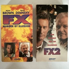 FX (1986 & FX 2 (1991) VHS, Orion Home Video