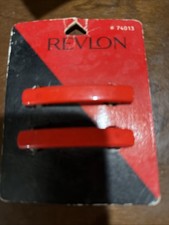 Revlon  74013 Red Hair Barrettes New- Old Stock Vintage 1993