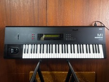 Korg M1 Music Workstation 61key synthesizer New internal battery w/ case