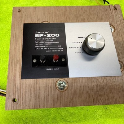 1X Sansui SP-200 Speaker Crossovers Speaker Connector Works Looks Great See Pics