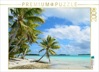 Calvendo Puzzle Strand Mit Palmen 2000 Teile Puzzle Quer | 2000 Teile Lege-GrößE