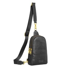 Leather Crossbody Bags for Women Sling Bag RFID Anti Theft Shoulder Purse Fan...