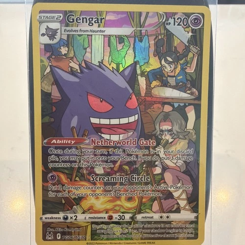 Pokémon TCG Gengar Lost Origin Trainer Gallery TG06/TG30 Holo Ultra Rare