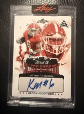 2022 KENNY MCINTOSH University of Georgia BULLDOGS /62 Auto Seattle Seahawks
