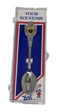 NIB FORT INC. Massachusetts Decorative Collectible Souvenir Spoon Made in USA