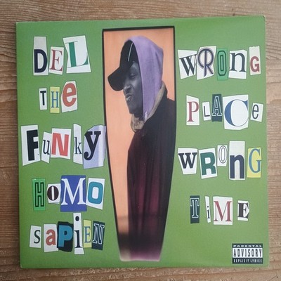 Del The Funky Homosapien    Wrongplace 12'' US-1994 1st PRESS VG+++/VG++