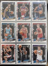 300 Card Lot: NBA Basketball Rookies And Veterans. Take A Look Ship w/Binder