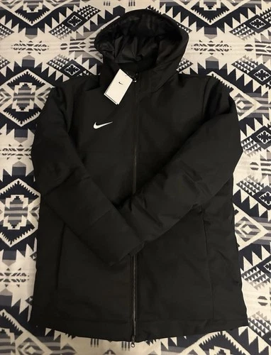 Nike 550 Duck Down Parka Winter Coat Puffer Jacket Black DJ6526-010 Size L NWT - product listing photo
