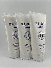 Gillette Pure Shave Cream for Men 170g. (3-Pack)