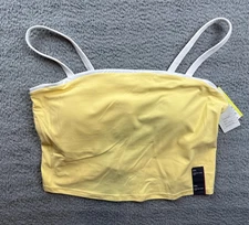 All in Motion Womens XXL Yellow Everyday Soft Piped Cami Tank Top