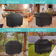 57-67 In Superior BBQ Gas Grill Cover-Waterproof Outdoor UV Protection Outdoor