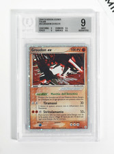 Pokemon BGS 9 Groudon Ex #93 Holo EX Hidden Legends 2004 Italian on eBay