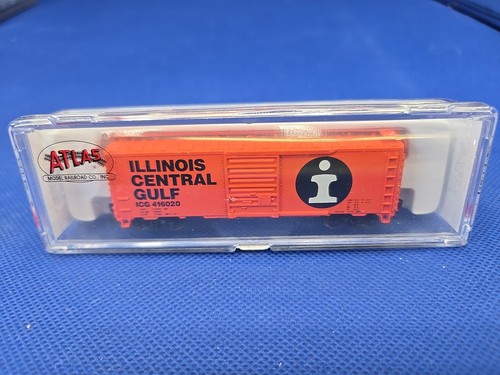 Coche de caja Atlas Illinois Central Gulf RR 40' escala N #416020.   N315 | Condition: New